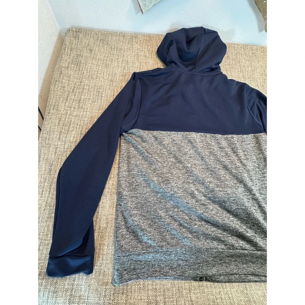New York‎ Rangers Jackets Jacket Mens Medium Blue Full Zip Hoodie NHL Adidas